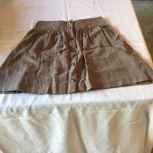 Button Up Skirt-Size small